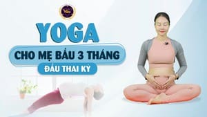 YOGA CHO MẸ BẦU 3 THÁNG ĐẦU THAI KỲ